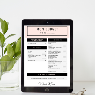 Mon Budget PDF - Maura Miala